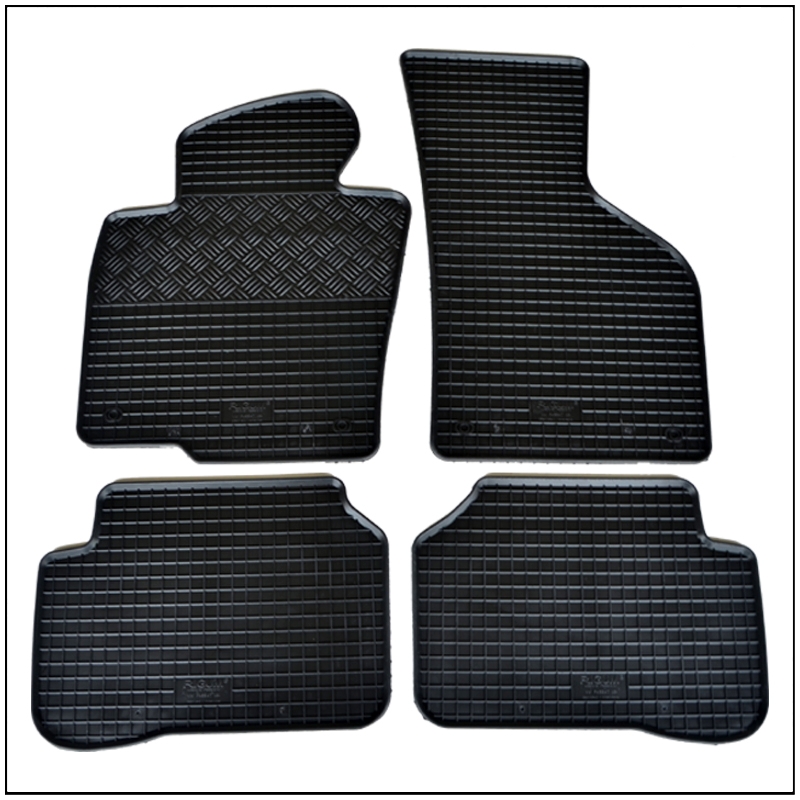 FROGUM ProLine 3D Alfombrillas De Goma Para Coche Exclusivas Alfombras Para Volkswagen Passat B5 1996-2005 | Los Bordes Más Altos | Tamaño